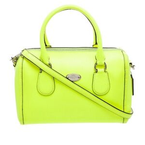 Coach mini Bennett neon Satchel